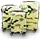 Berwin 4-Rollen L / 67 cm / 78 l grau/mehrfarbig