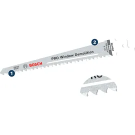 Bosch Säbelsägeblatt S 611 DF, Heavy for Wood and Metal, 25er-Pack