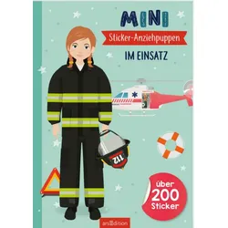 ARSEDITION 135807 Mini-Sticker-Anziehpuppen – Im Einsatz