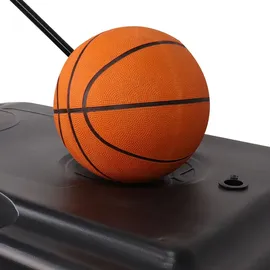 Costway Basketballständer höhenverstellbar, Basketballkorb mit Ständer, Basketballanlage rollbar, Korbanlage gee... - Schwarz/Rot