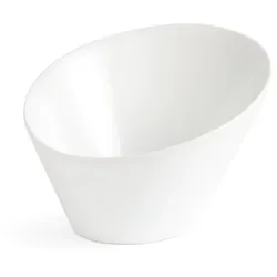 Gastronoble Olympia Whiteware ovale schräge Schüsseln 13,3 x 15,4cm