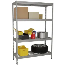 AR Schwerlastregal Metall 180x120x45 cm grau
