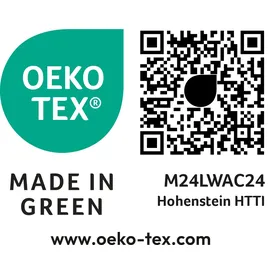 KAEPPEL Motion Mako-Satin schiefer 135 x 200 cm + 80 x 80 cm