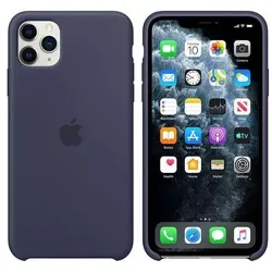 Apple Schutzhülle »Silikon « mitternachtsblau