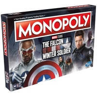 Hasbro - Monopoly - The Falcon and the Winter Soldier (englisch) Brettspiel Gesellschaftsspiel Marvel