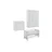 Möbel Kraft Babyzimmer 3er-Set Thilo ¦ weiß ¦ Maße (cm): B: 392 H: 379