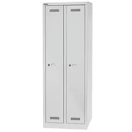 BISLEY MonoBloc Garderobenschrank 61x50x170 cm lichtgrau