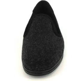 ROHDE Herren Hausschuh Slipper geschlossen Weite G 1/2 Lillestrom 2603, Größe:47 EU, Farbe:Schwarz - 47