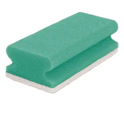 Sito Padschwamm Vlies mit Griff 150 x 70 x 45 mm grün / weiß