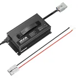 Vevor 36 V 18 A Lithium-Batterieladegerät, 43,8 V, DC Ladespannung, mit Anderson-Anschluss, LED-Anzeige, 0-V-Aktivierung, für Lithium-LiFePO4-Deep-Cycle-Akkus von Booten, Wohnmobilen