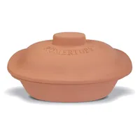 Römertopf Keramik-Bräter Trend Tonbräter Dampfgarer 3,5 Liter