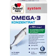 Doppelherz System Omega-3 Konzentrat Kapseln 30 St.