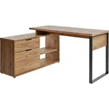 Jahnke Eckschreibtisch Loop C 150 E Kerneiche / Anthrazit