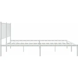 vidaXL 120 x 200 cm Weiß