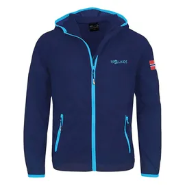 TROLLKIDS Fjell Running Jacket Kids Blau 152