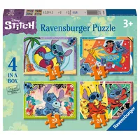 Ravensburger Puzzle 4 in Einer Schachtel — Stitch