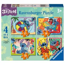 Ravensburger Puzzle 4 in Einer Schachtel — Stitch