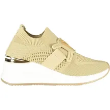 Laura Biagiotti Bequemer Plateau-Sneaker Damen Beige 37