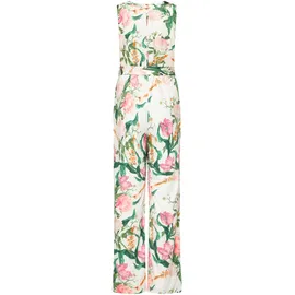 Vera Mont Damen mit Bindegürtel 38, Cream/Rosé - 38W