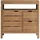 Tikamoon Waschtischunterschrank Serena aus massivem Teakholz 80 cm