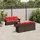 vidaXL Garten-Lounge-Set 7-tlg. braun