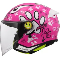 LS2 Funny II Paws Pink M