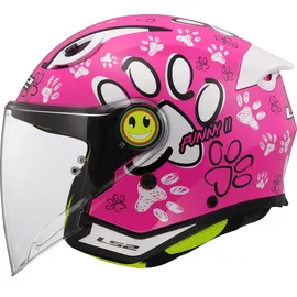 LS2 Funny II Paws Pink M