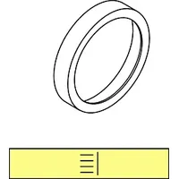 Ideal Standard Dekorring DEA, m. Symbol Seitenbrause A860861AA Armaturenmodule,