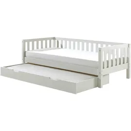 Vipack Kinderbett Fritz 90 x 200 cm Kiefer weiß
