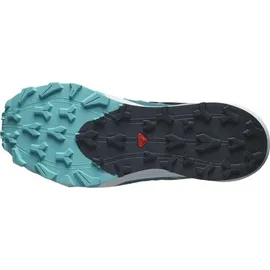 Salomon Thundercross Herren Carbon/Tahitian Tide/Peacock Blue 43,5