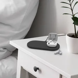 Belkin BoostCharge Dual Wireless Charging Pads schwarz