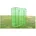 Gewächshaus Stahl PVC Grün Blankglas 0 mm 0 m2