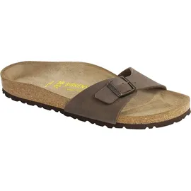 Birkenstock Madrid Birko-Flor Nubuk mocca 39