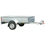 Stema Anhänger BASIC STL 750-21-13  (Nebelschlussleuchte, Nutzlast: 586 kg, Einachser, Kasteninnenmaß: 210 x 128 x 35 cm, Ungebremst)