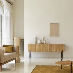 Hoher TV-Schrank aus Teakholz 170 Honorine
