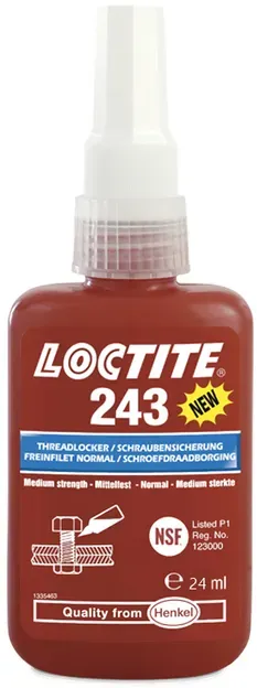 LOCTITE Medium Netzbremse 243 - Flasche 24ml