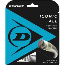 Tennissaite - Dunlop -ICONIC ALL 17G/ NA 12M SET