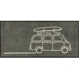 Wash+Dry Keep it simple grey 35 x 75 cm Grau