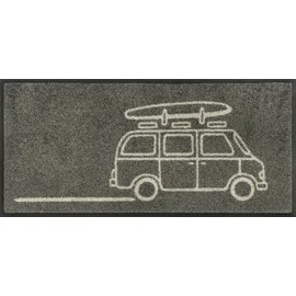 Wash+Dry Keep it simple grey 35 x 75 cm Grau