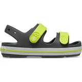 Crocs Crocband Cruiser Sandal T Sandalen Slate Grey/Acidity, 19/20