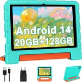 2025 Neueste Kinder Tablet 10 Zoll Android 14 Tablet, 20 GB RAM+128GB ROM(TF 1TB