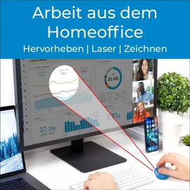 SWIFTPOINT GoPoint Mini Ergo Maus Blau