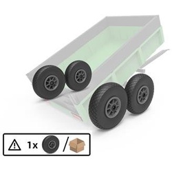 BERG Gokart Ersatzteil Rad grau 300x4 Nadellager