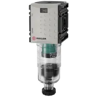 Riegler Mikrofilter »FUTURA«, PC-Behälter, BG 1, G 1/4, VA