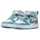 Nike Court Borough Mid 2 Kinder Weiß/Denim Turquoise 21