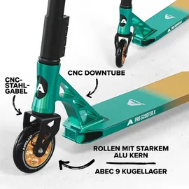 Apollo Genesis Pro X Stunt Scooter Goldfarben