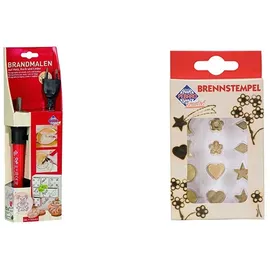 Pebaro Brandmalkolben Set mit 9 Aufsätzen