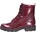 Schnürstiefeletten in rot Gr 38 5