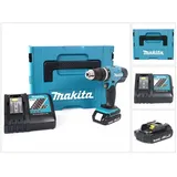 Makita DHP453Y1J-D inkl. 1 x 1,5 Ah + Ladegerät + Makpac