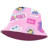 Karactermania Barbie Malibu-Bucket Kindermütze, Rosa, 25 x 15 cm